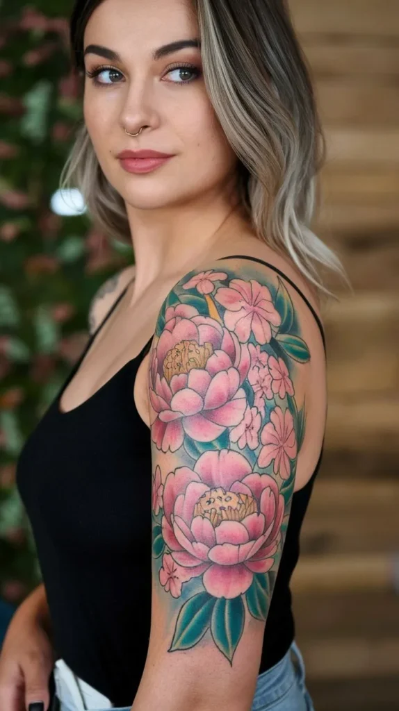 11 Peony Tattoo Ideas for a Beautiful Design