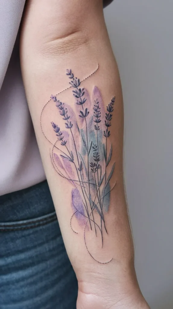 10 Flower Forearm Tattoo Ideas for a Colorful Design