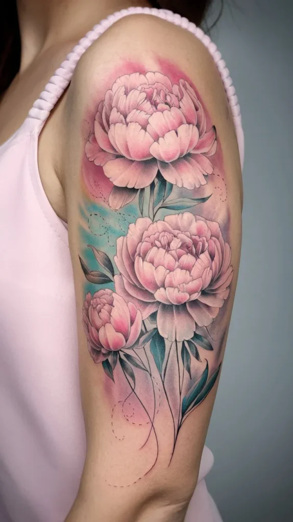 11 Peony Tattoo Ideas for a Beautiful Design