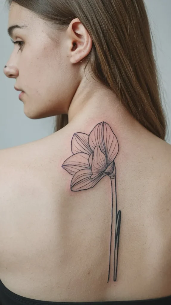 11 Amaryllis Tattoo Ideas for Flower Enthusiasts