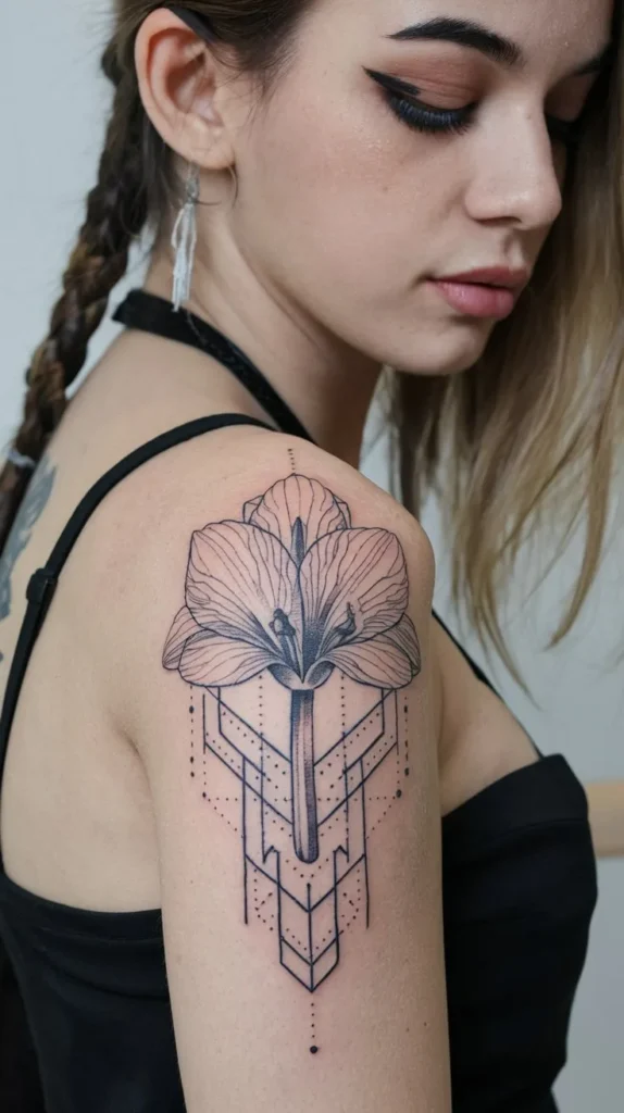 11 Amaryllis Tattoo Ideas for Flower Enthusiasts