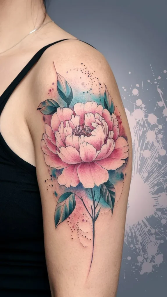 11 Peony Tattoo Ideas for a Beautiful Design