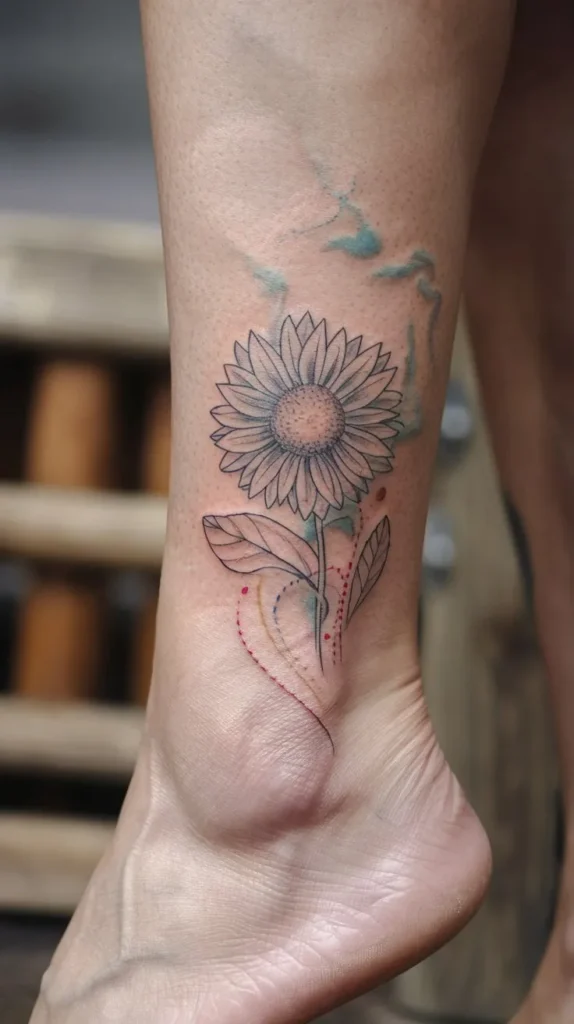 11 Small Sunflower Tattoo Ideas for a Bright Design