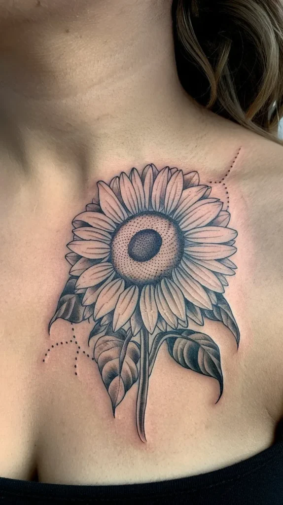 11 Small Sunflower Tattoo Ideas for a Bright Design