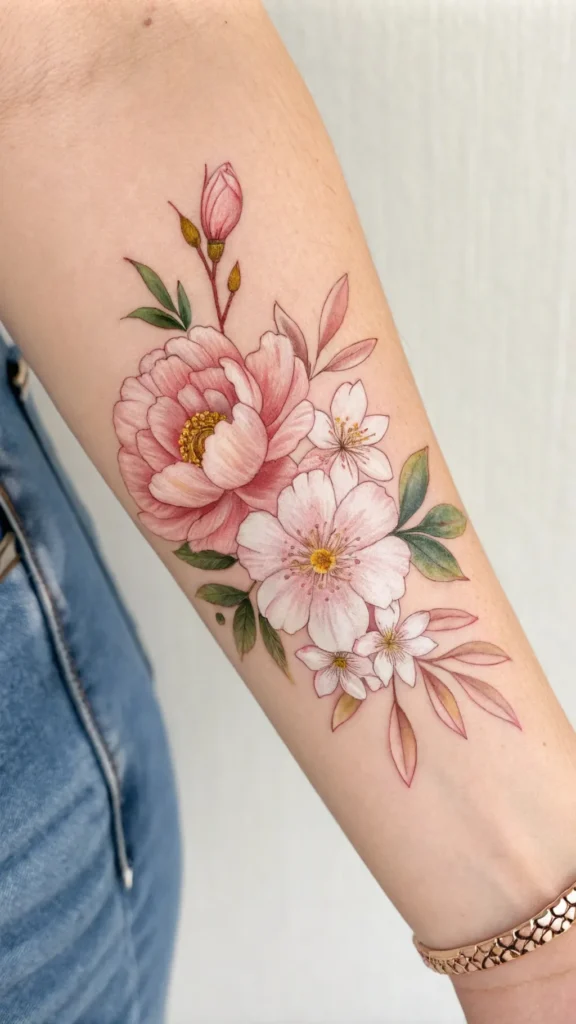 11 Beautiful Flower Tattoos: Breathtaking Designs to Admire