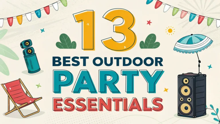 13 Best Outdoor Party Essentials 2025: Backyard into a Party Paradise
