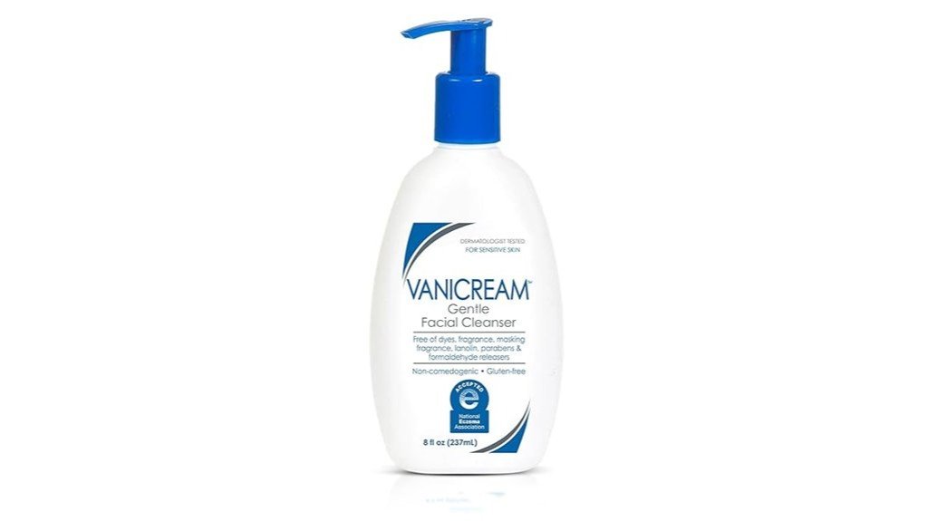 gentle facial cleanser pump