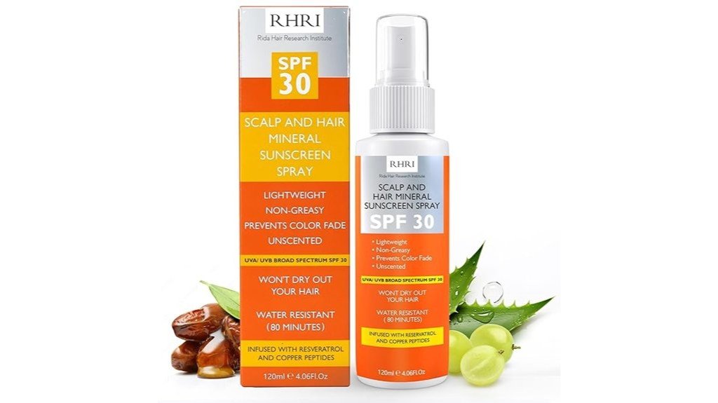 hair sunscreen spray
