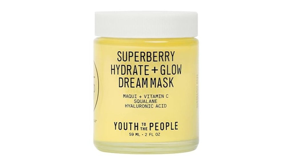 hydrating brightening facial mask