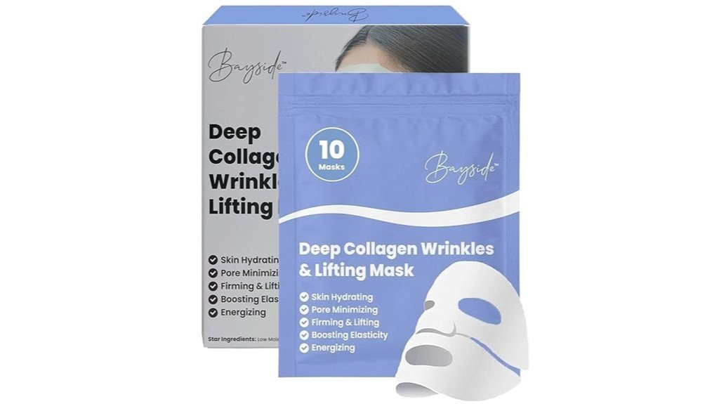 hydrating collagen facial mask