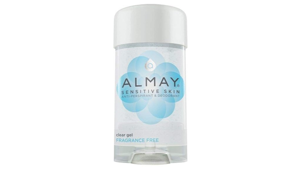 hypoallergenic fragrance free deodorant
