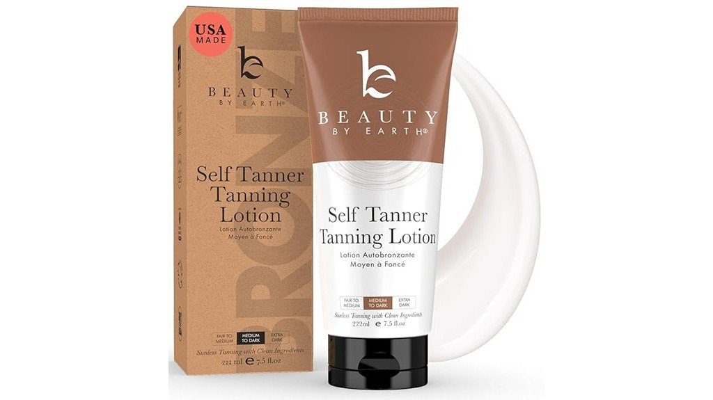 organic self tanning moisturizer