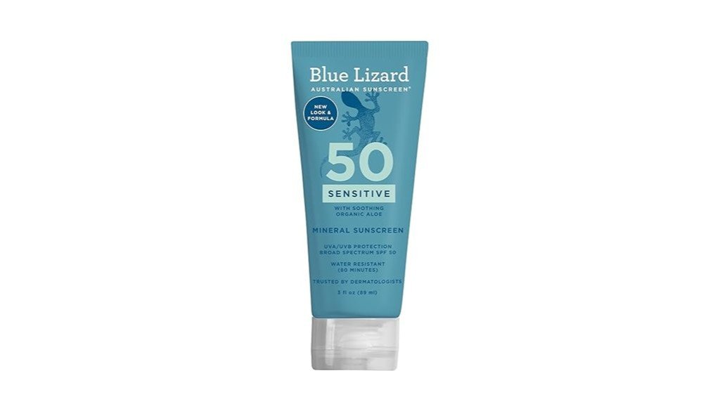 sensitive zinc oxide sunscreen