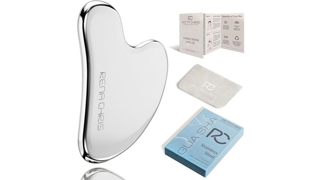 stainless steel facial roller