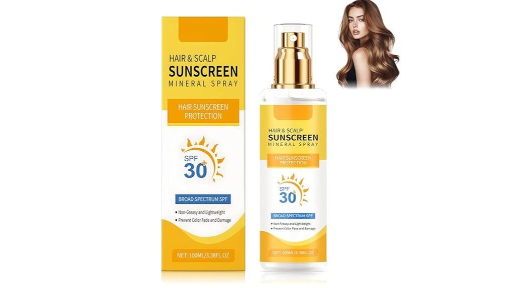 travel sized scalp sunscreen