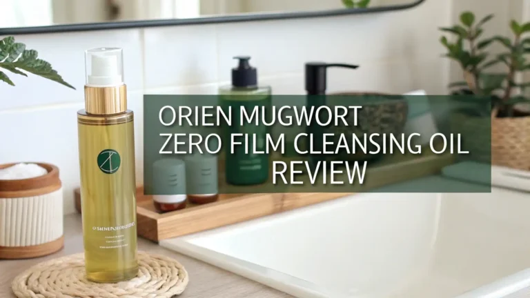 Orien Mugwort Zero Film Cleansing Oil Review 2026: Worth It?
