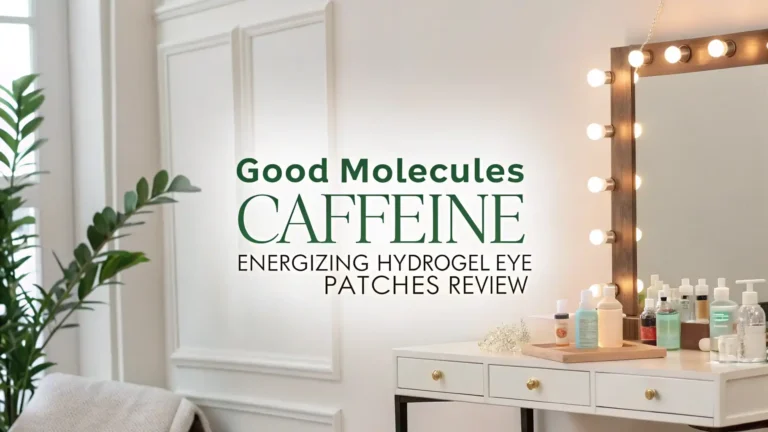 Good Molecules Caffeine Energizing Hydrogel Eye Patches Review 2026