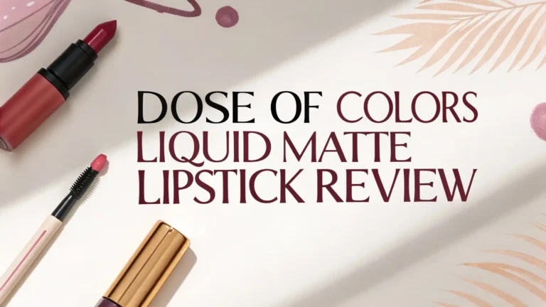 Dose of Colors Liquid Matte Lipstick Review 2026: Worth Your Money?