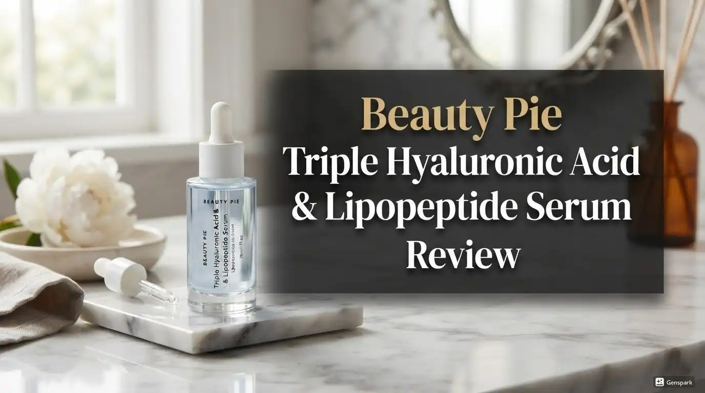 Beauty Pie Triple Hyaluronic Acid & Lipopeptide Serum Review 2026