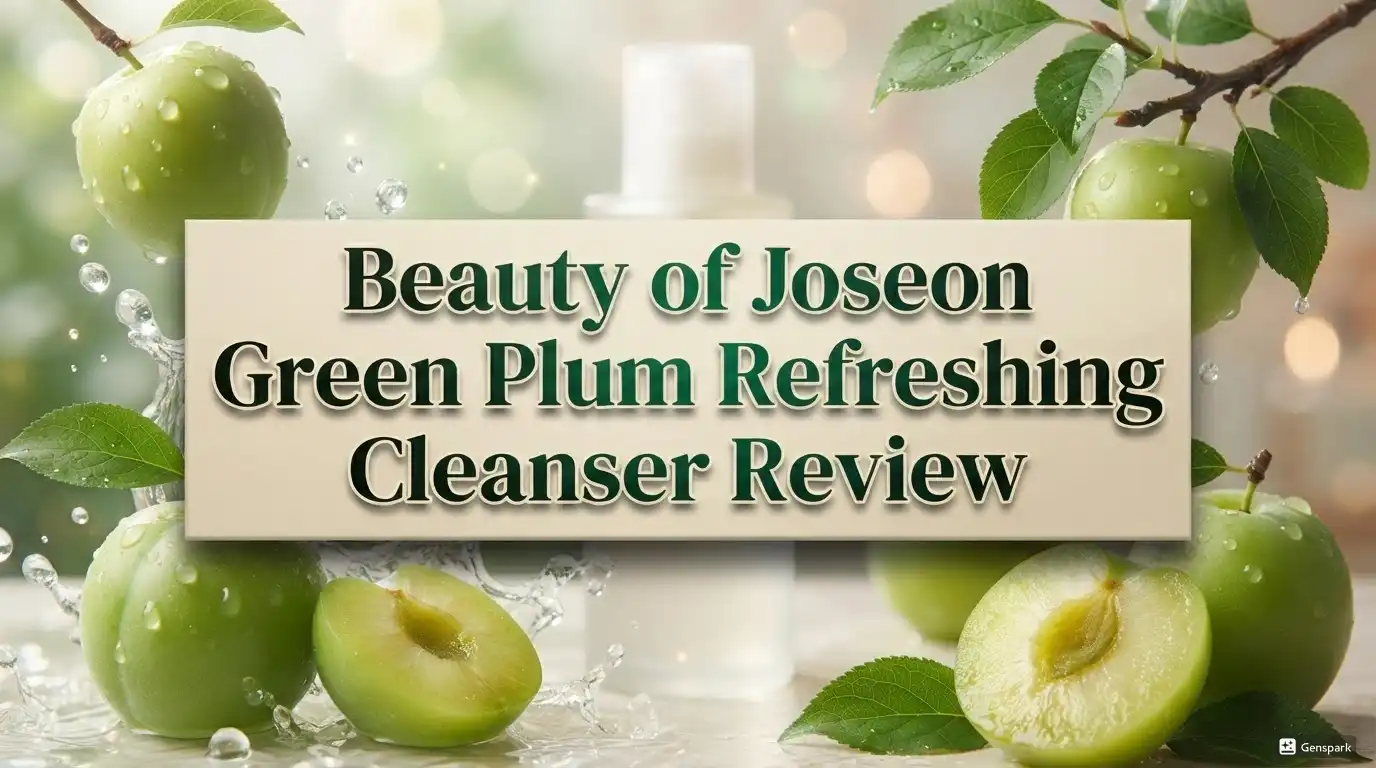 Beauty of Joseon Green Plum Refreshing Cleanser Review 2026: Worth It?