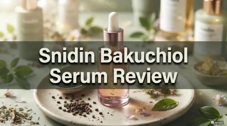 Snidin Bakuchiol Serum Review 2026: Is It Worth Your Money?